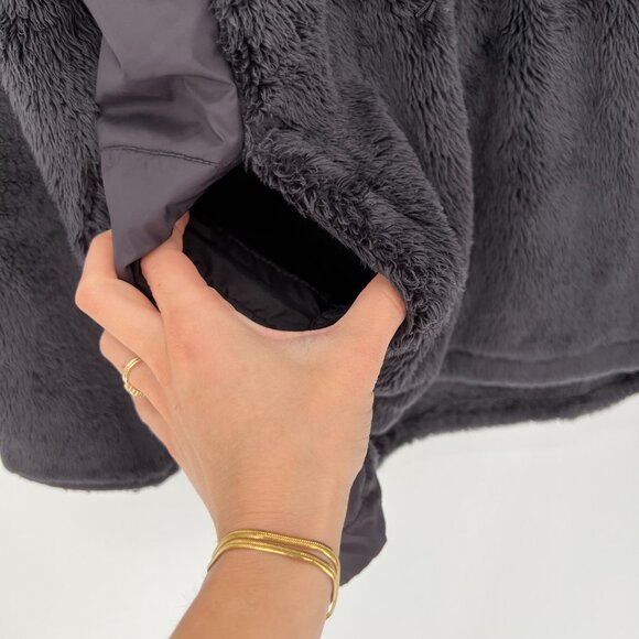 The North Face Size Large‎ Osito Sport Hybrid 1/4 Zip Soft Fleece Jacket Coat - Picture 5 of 13